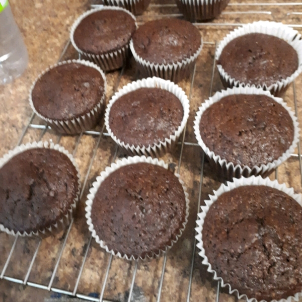 Healthy Chocolate Morning Muffins