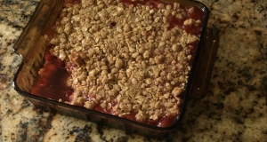 Jill's Cherry Crisp