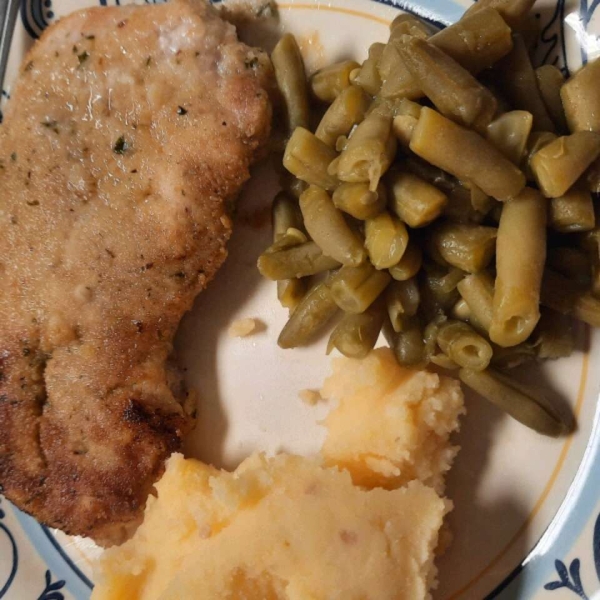 Oven-Fried Pork Chops