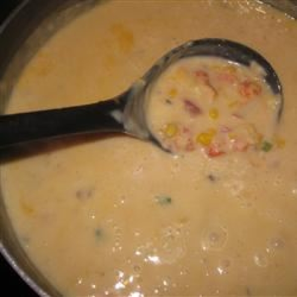 Crawfish and Corn Soup