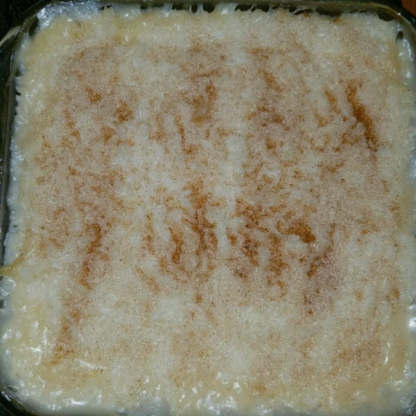 Brown Sugar and Cinnamon Rice Pudding