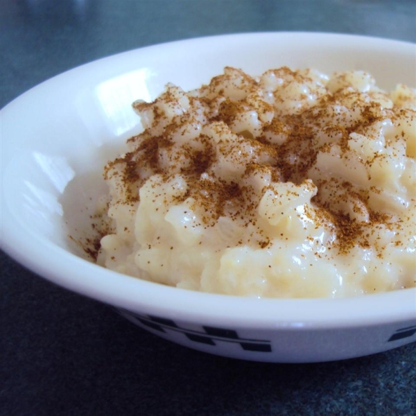 Brown Sugar and Cinnamon Rice Pudding