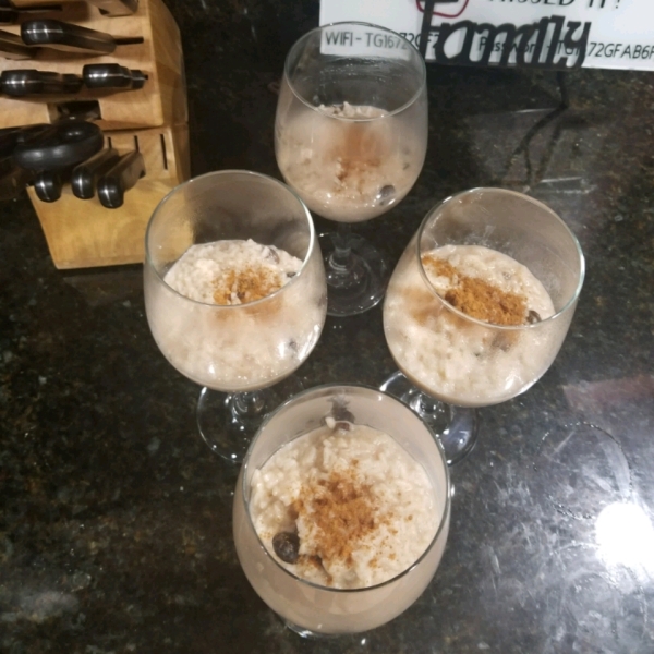 Brown Sugar and Cinnamon Rice Pudding