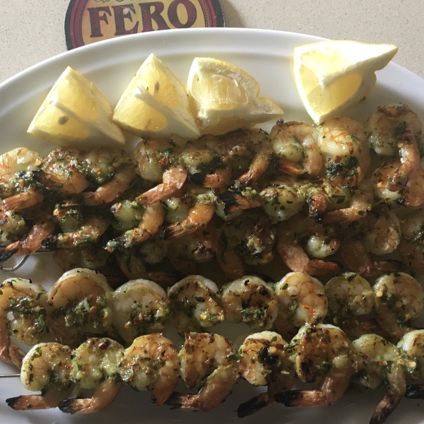 Chef John's Grilled Garlic and Herb Shrimp