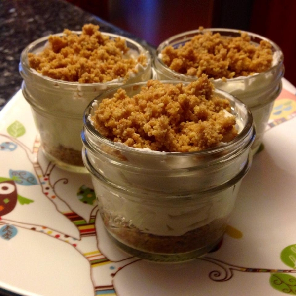 Strawberry Cheesecake in a Jar