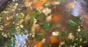 Tuscan Sausage and Chard Soup