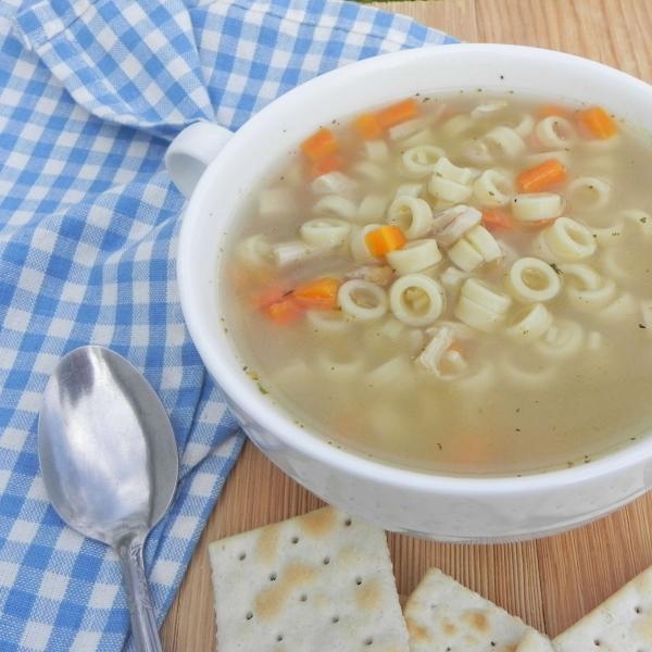 Copycat Chicken Noodle-O Soup