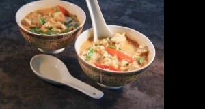 Thai Red Curry Chicken Soup