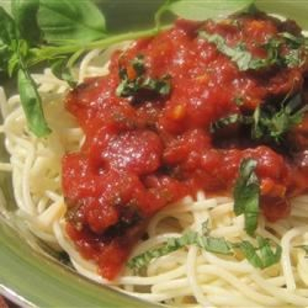 Seven-Ingredient Tomato Sauce