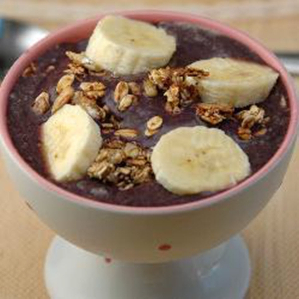 Vegan Acai Banana Smoothie