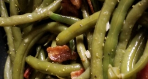 Bacon-Garlic Green Beans