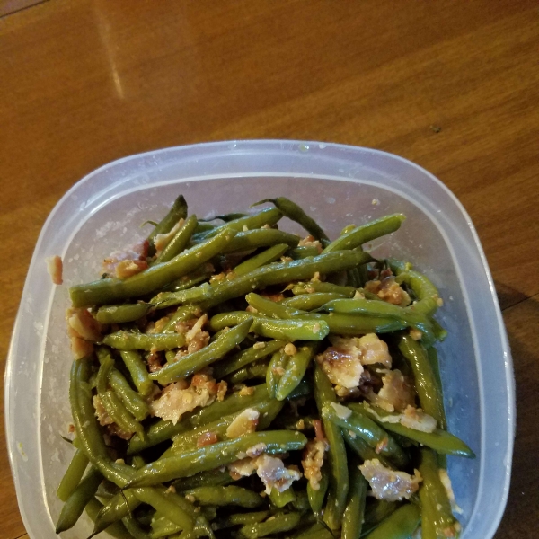 Bacon-Garlic Green Beans