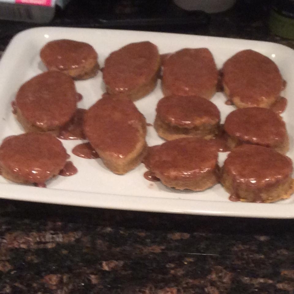 Iced Spiced Pumpkin Spritz Cookies