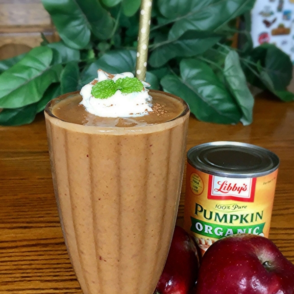 Skinny Pumpkin-Apple Pie Smoothie