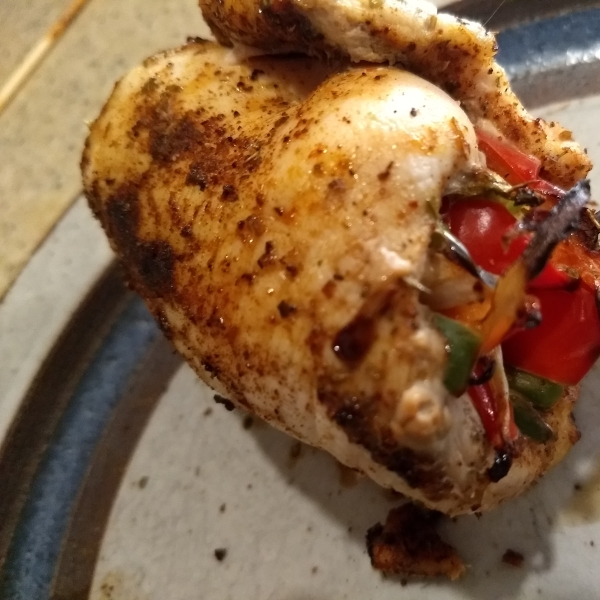 Mexican-Style Air Fryer Stuffed Chicken Breasts