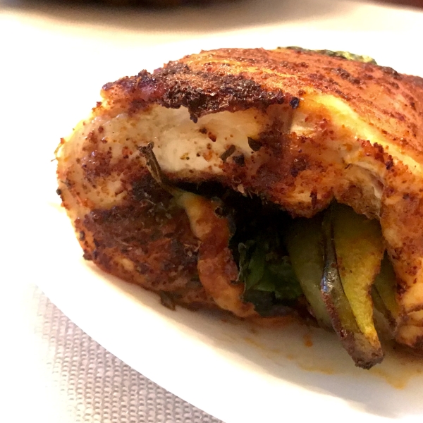 Mexican-Style Air Fryer Stuffed Chicken Breasts