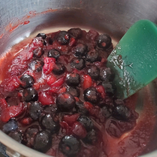 Blue Cranberry Sauce