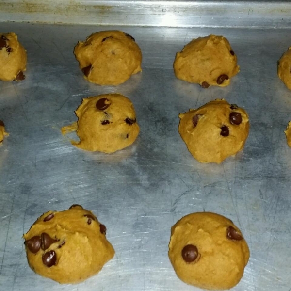 Pumpkin Chocolate Chip Cookies II