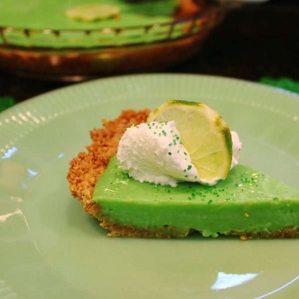 St. Patrick's Day Shamrock Pie