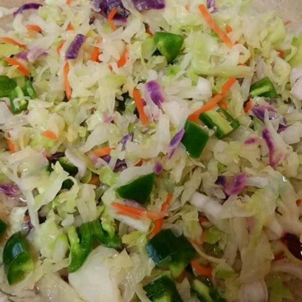 Curtido (El Salvadoran Cabbage Salad)