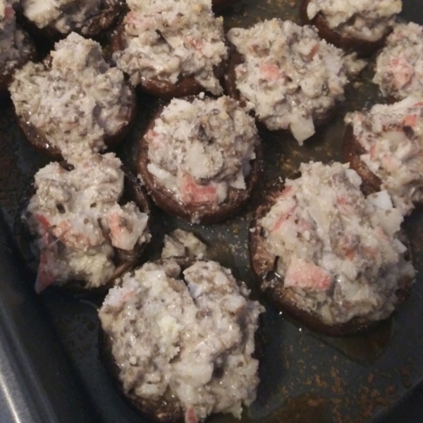 Crab Stuffed Mushrooms II