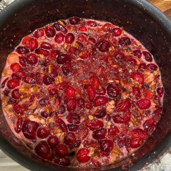 Cranberry Relish with Grand Marnier and Pecans