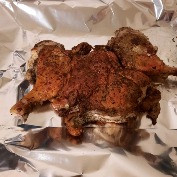 Whole Chicken In a Pan