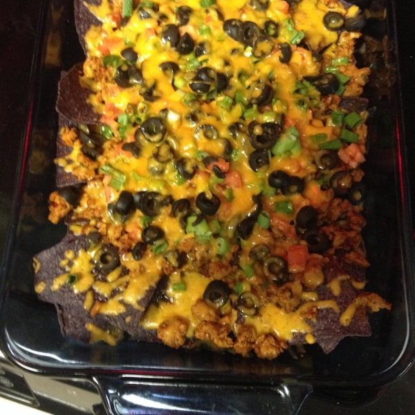 Turkey Nacho Bake