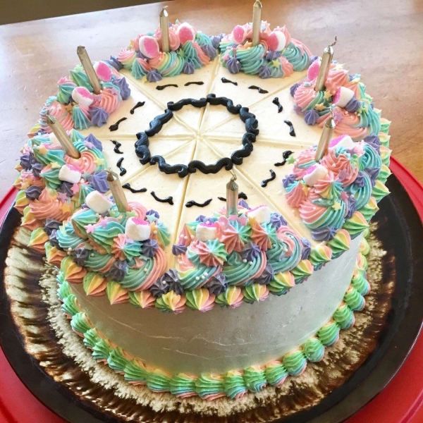 Chocolate Unicorn Cake