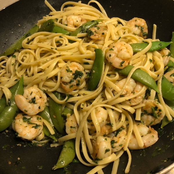 Shrimp and Sugar Snap Peas