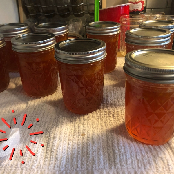 Ginger Peach Jam