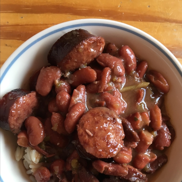 Authentic, No Shortcuts, Louisiana Red Beans and Rice