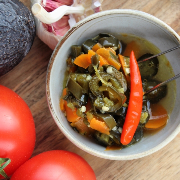 Instant Pot® Pickled Jalapeno Rings