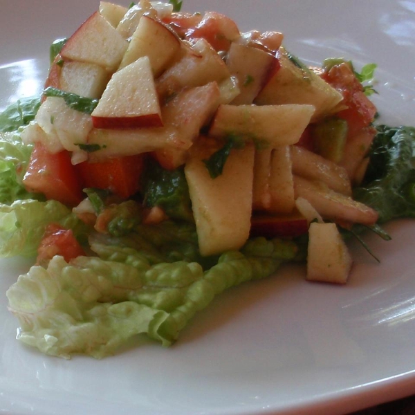 Peach Apple Salsa