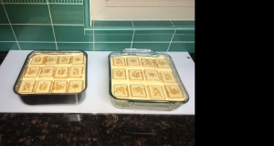 Banana Pudding with Chessmen Cookies