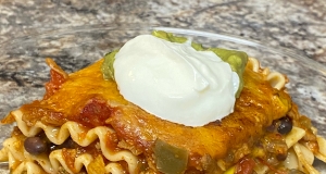 Mexican Lasagna with Noodles