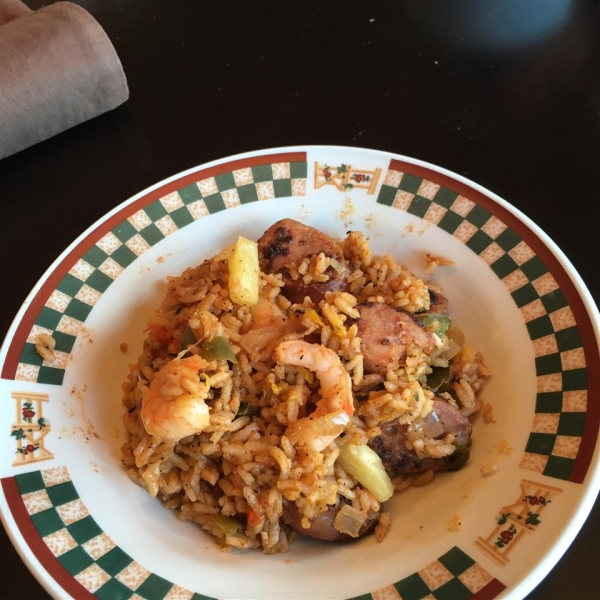 Jambalaya with Fresh Fruit