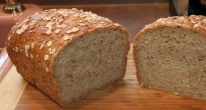 Whole Wheat and Steel-Cut Oats Bread - A Long-Fermentation Bread