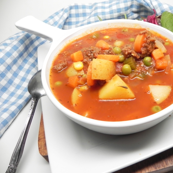 Instant Pot® Venison and Vegetable Soup