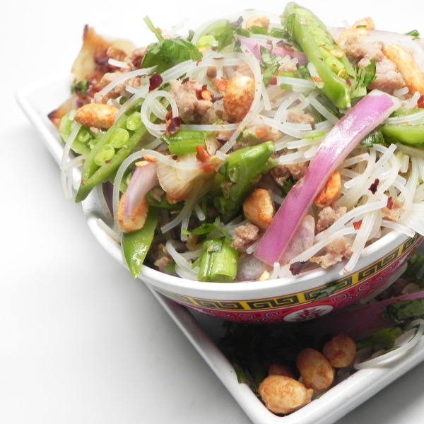 Asian Rice Noodle Salad