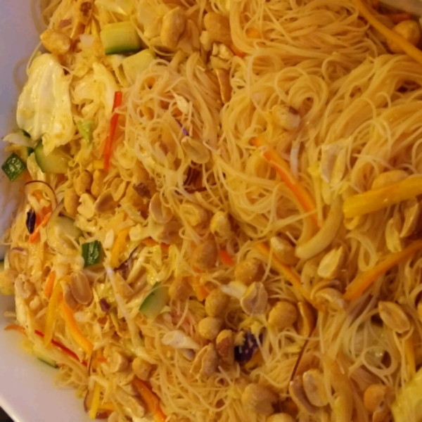 Asian Rice Noodle Salad