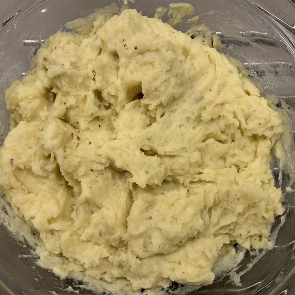 Roasted Garlic Parmesan Mashed Potatoes
