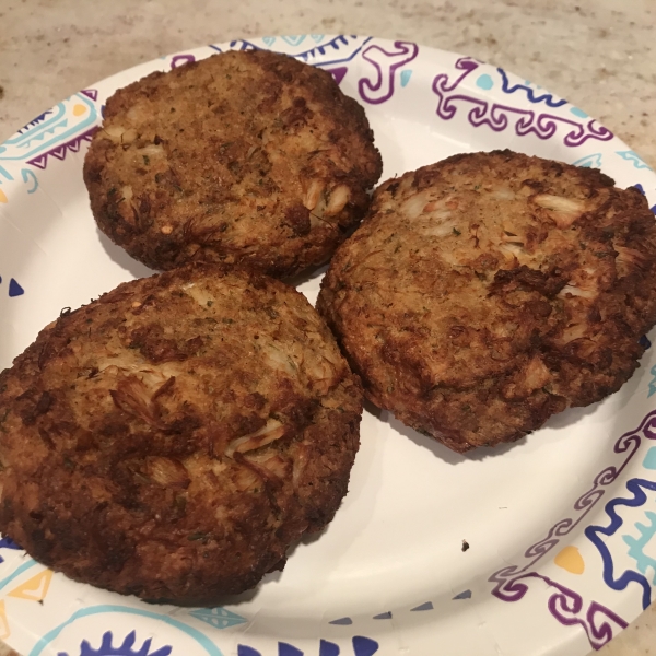 Air Fryer Cajun Crab Cakes