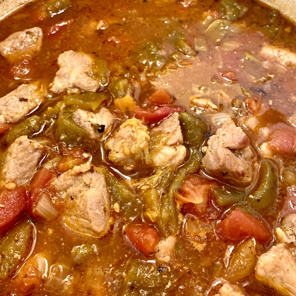 Pork Shoulder Green Chili