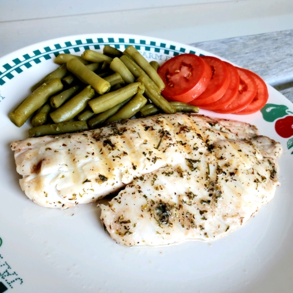 Easy Grilled Tilapia