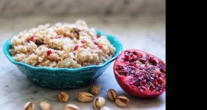 Middle Eastern Rice Pilaf with Pomegranate