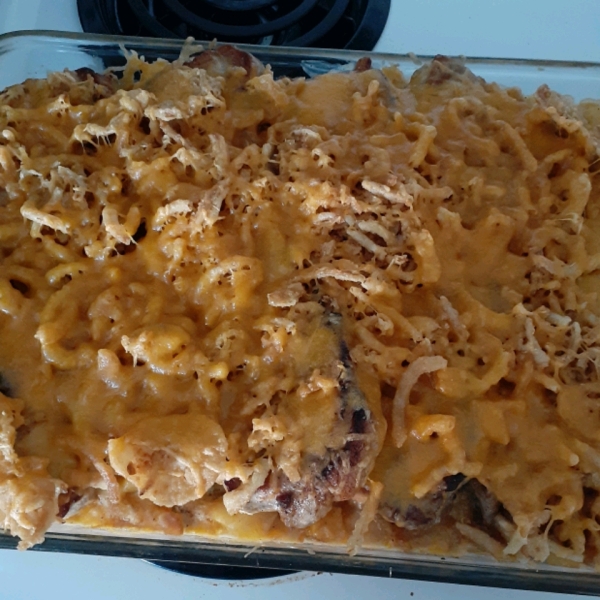 Pork Chop Potato Casserole