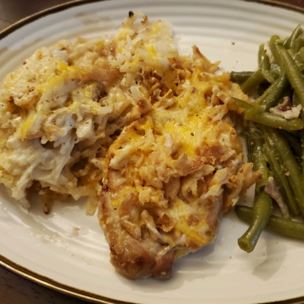 Pork Chop Potato Casserole