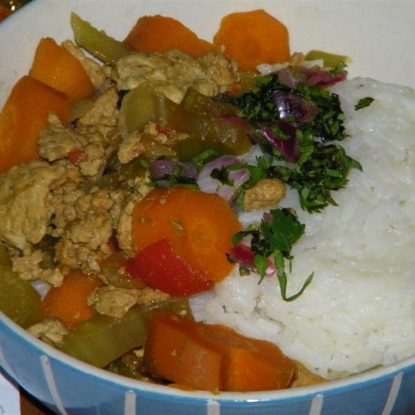 Ground Chicken Stew