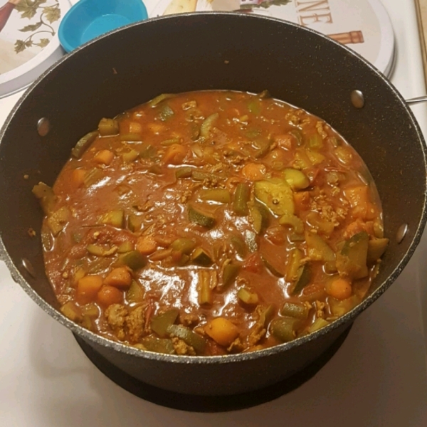 Ground Chicken Stew